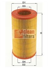 CLEAN FILTERS Воздушный фильтр MA1107